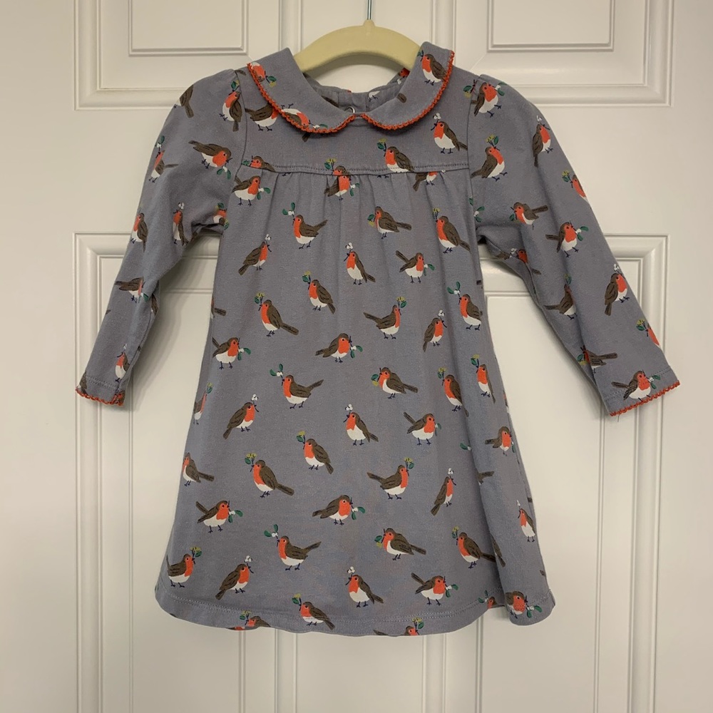 ✔️SOLD✔️Boden Pretty Collar Robin Dress